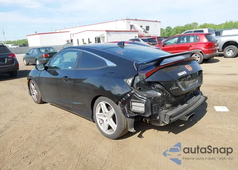 2018 Honda Civic Si из США, поврежденный, VIN 2HGFC3A50JH754639